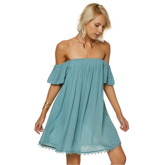O'Neill Dresses & Skirts - O'Neill NWT Women's off the shoulder woven dress